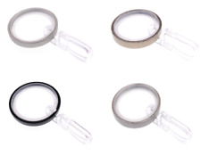 Flachringe mit Kunststoffeinlage Ø24/32mm für 16 mm Gardinenstangen Set 10 Stück