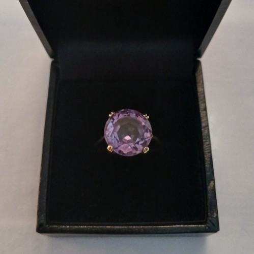 1434 375er gold amethyst - 1434/,