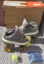 Nike Damen Beachcomber Rollschuhe The Strand Größe UK 5,5 Grau Neuwertig! Aus USA