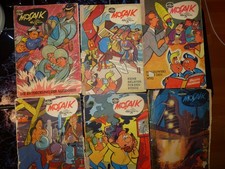 MOSAIK Konvolut 6 Hefte Hannes Hegen DDR Comic Digedags