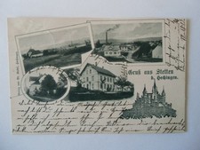 Ansichtskarte Stetten 1902