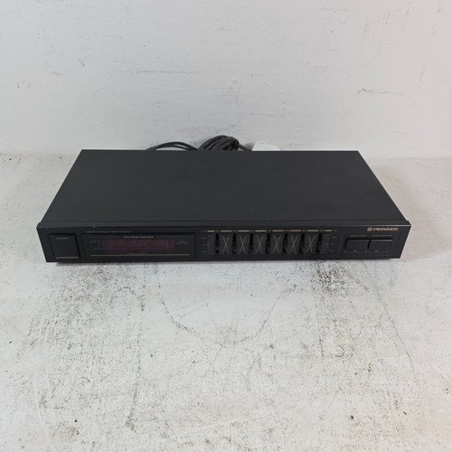 Pioneer graphic equalizer - pioneer,