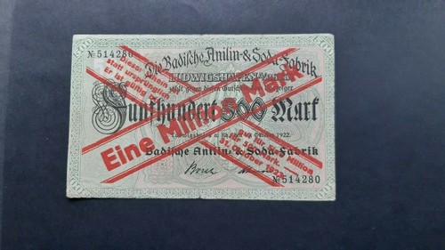 K3329a notgeldschein badische - k3329a,