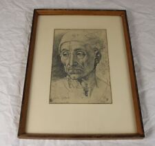B8/ älteres Bild - Bildnis Dantes n. Kohlezeichnung von Signorelli - 39x29 /S224