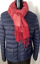 Yorn Leicht Stepp Jacke Daunen Federn Blau Gr 42 eher 36, 38, 40 ? ❤️