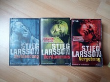 Stieg Larsson Millenium Trilogie Verblendung Verdammnis Vergebung gebraucht