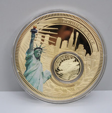 Inlay-Prägung Gold Medaille USA Double Eagle 1933 Liberty Replica 20Dollar Münze