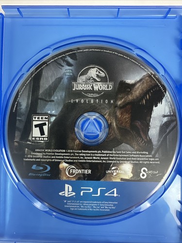 Jurassic world evolution sony - evolution,