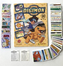 Digimon  (2000) ,Leeralbum + kompletter Stickersatz  ,Panini ,Rar
