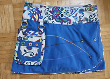 Damen Wickelrock Goa Rock Minirock Cacheur Sommer Winter Onami design Baumwolle