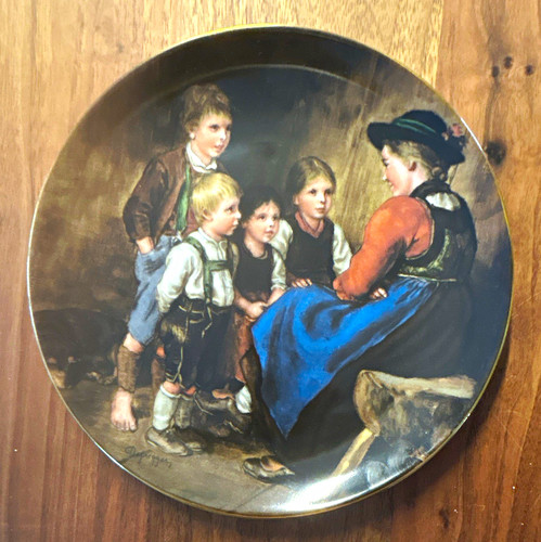 Lilien porzellan sammelteller - lilien,
