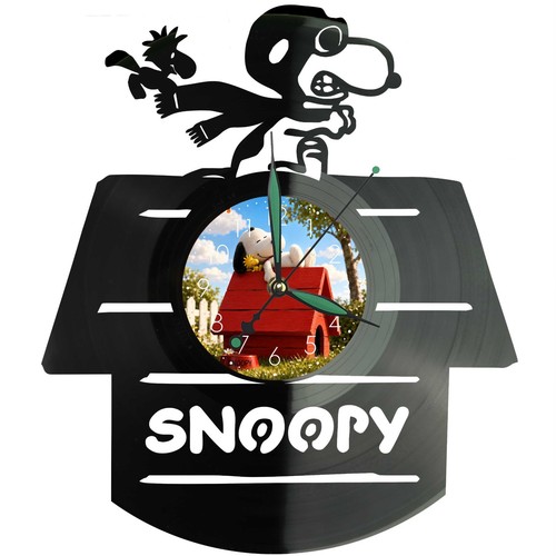Snoopy wanduhr uhr geschenk - snoopy,