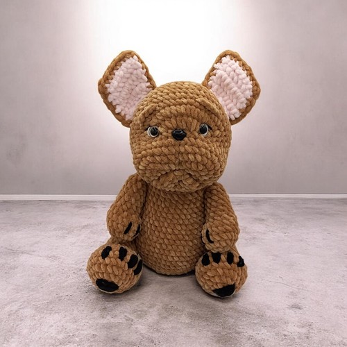 Amigurumi hund bulldogge - amigurumi,