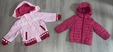 2 Stück Klein Kind Jacke TCM Matsch Jacke Übergangs Jacke  Gr 98/104 Pink Rosa