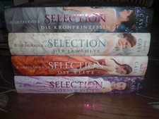 Kiera Cass Selection Krone Erwählte Elite Kronprinzessin kpl. HC  Deutsch Bd 2-5