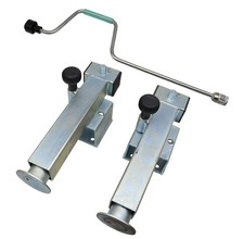 Stützfuß schwenkbar 1300kg / 2600 kg vierkant 60x60 Kurbelstütze PKW Anhänger