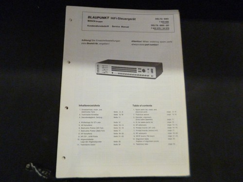 Original service manual - service,