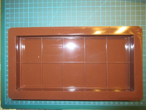 Schokoladenform silikon - gr.,