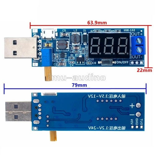 2v 24v usb step - dc-dc, 1.2v~24v