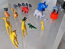 20 Gummitiere Schleich Minis &