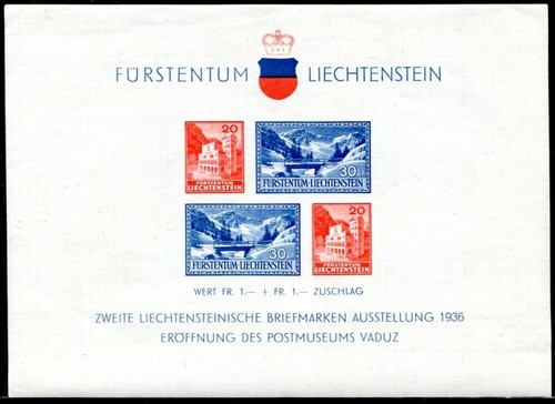 Liechtenstein 1936 block2 - 1936, **