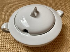 Seltmann Weiden Bavaria Terrine Suppenschüssel mit Deckel weiß Porzellan 2,5 L *