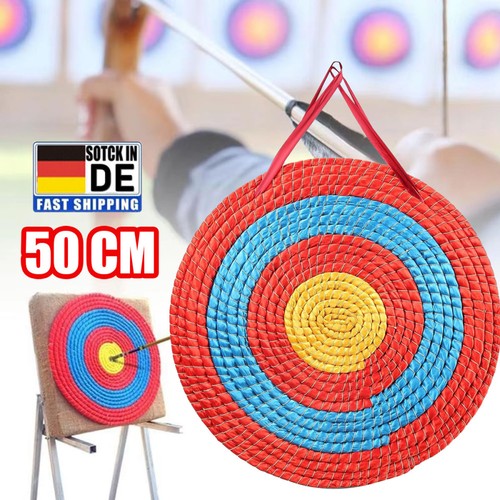 Strohzielscheibe ø50cm pfeile - Ø50cm,