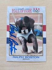 Ralph boston autogramm - ralph,