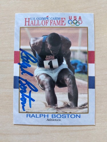 Ralph boston autogramm - boston, +