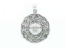 Pentagramm Silber Amulett