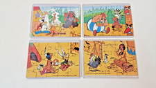 Ü-Ei ! Alle 4 Puzzles "Asterix Frankreich" EU 1997 mit allen BPZ, 100 % Original