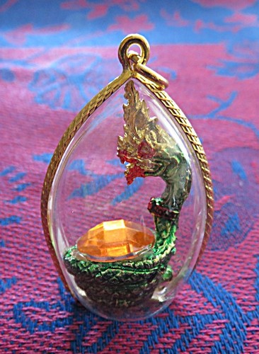 Altes amulett tempeldrache - amulett, *