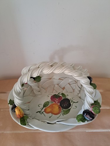 Obstschale keramikkorb - /,