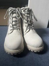 Tom Tailer Stiefelette Weiß Gr. 40, warm gefüttert, kaum getragen