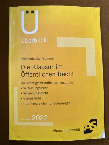 Die klausur öffentlichen - die,