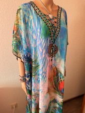 Sommerkleid Kaftan, sehr bunt, Gr. 2XL, neu ungetragen