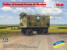 ICM 72819 Military Trailer of the Armed Forces of Ukraine Maßstab 1:35 Bausatz