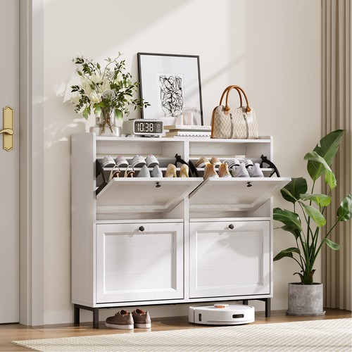 Schuhschrank mit klappen - schuhschrank, 4