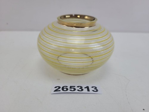 Miniatur vase glas goldrand - vase,