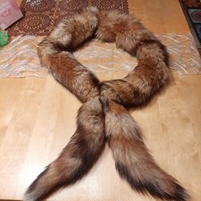 Rotfuchs Pelzboa - Schweif Boa Echt Pelz Fell Schal Fuchs Boa