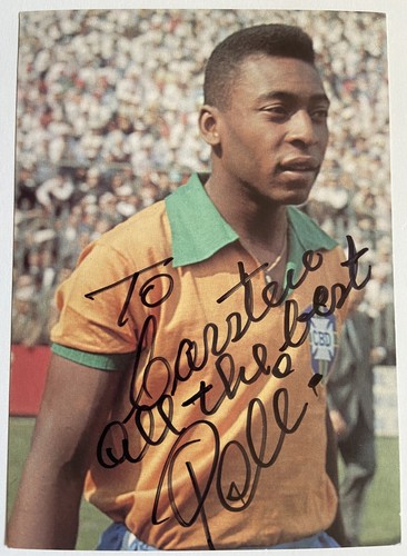 Pele signiert brasil - signiert,