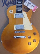 EKO GEE LS300 LP style E-Gitarre aged Gold Top