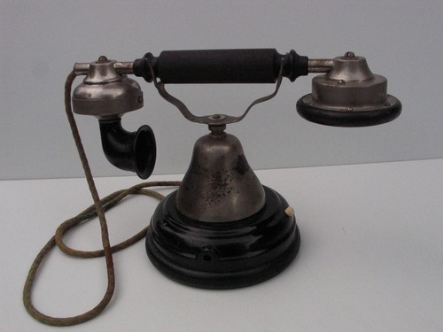 Original antikes tischtelefon - original,