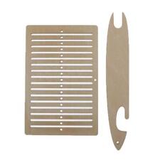 Langlebige Mini Webstühle Werkzeug DIY Woven Tapestry Tisch Webstuhl Stricken