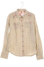 R95th Bluse Karo Stickereien Jahre 14 = 164 pistachio