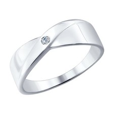 Diamant 0,025 Karat Ring