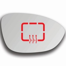 Spiegelglas Rechts Beheizbar