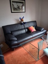 Ledercouch, Sofa, 3er, & 2er & 1 Sessel wie Neu