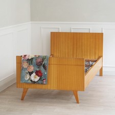 Mid-Century Bett um 1950 Retro