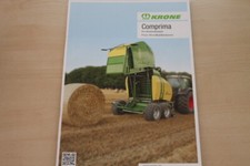 157312) Krone Rundballenpresse Comprima Prospekt 10/2013